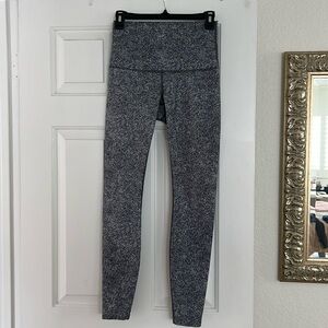 Lululemon leggings speckled grey